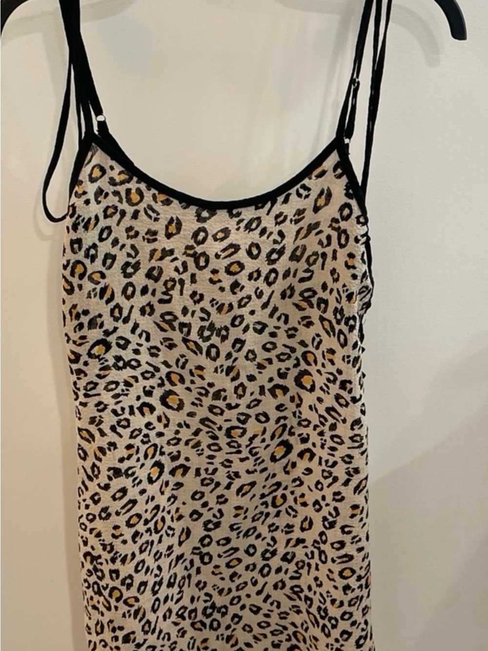 Xhilaration Women’s Leopard Print Spaghetti Strap Lingerie Size S